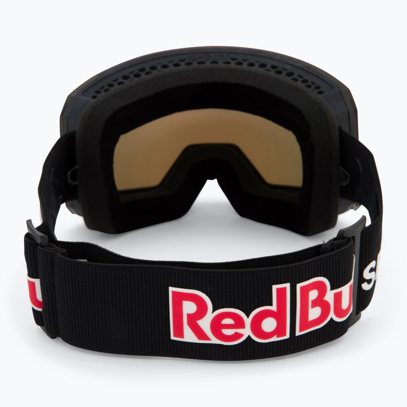 Lyžařské brýle Red Bull SPECT Line black/brown with red mirror/cloudy snow 4