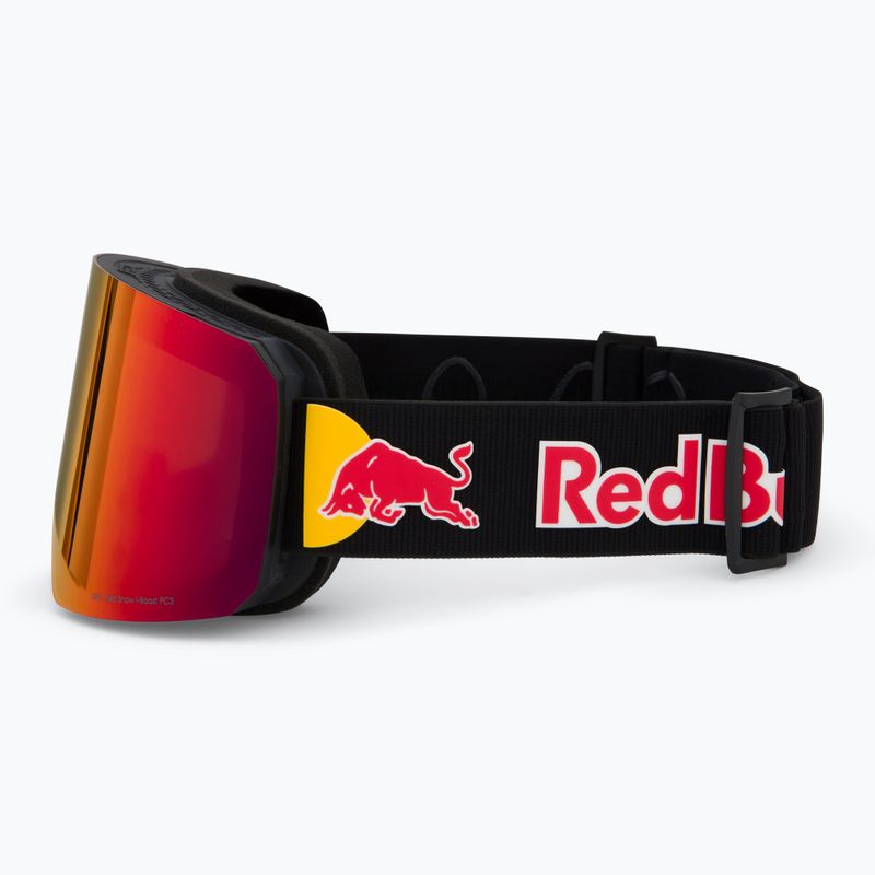 Lyžařské brýle Red Bull SPECT Line black/brown with red mirror/cloudy snow 5