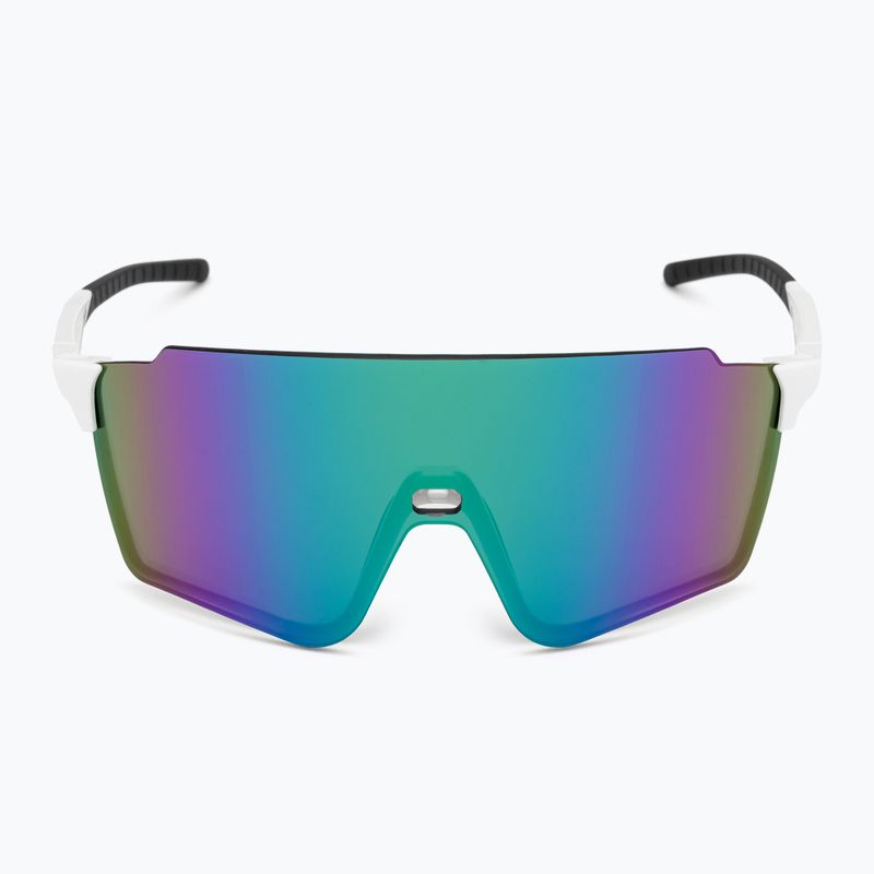Sluneční brýle Red Bull SPECT Stun shiny white/smoke with purple-green mirror 3
