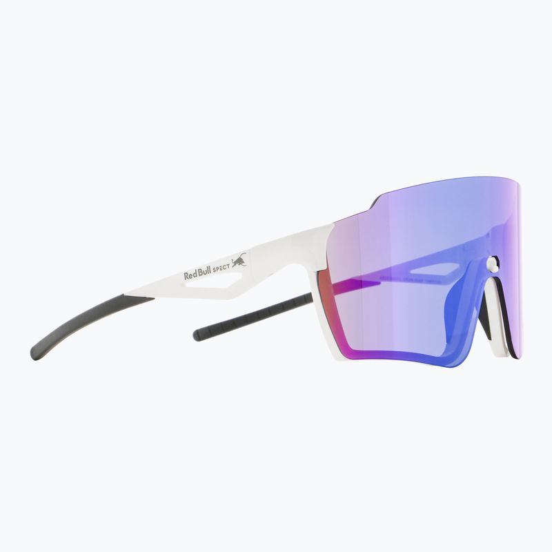 Sluneční brýle Red Bull SPECT Stun shiny white/smoke with purple-green mirror 5