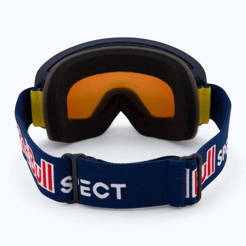 Lyžařské brýle Red Bull SPECT Rush blue/red snow - orange with red mirror 3