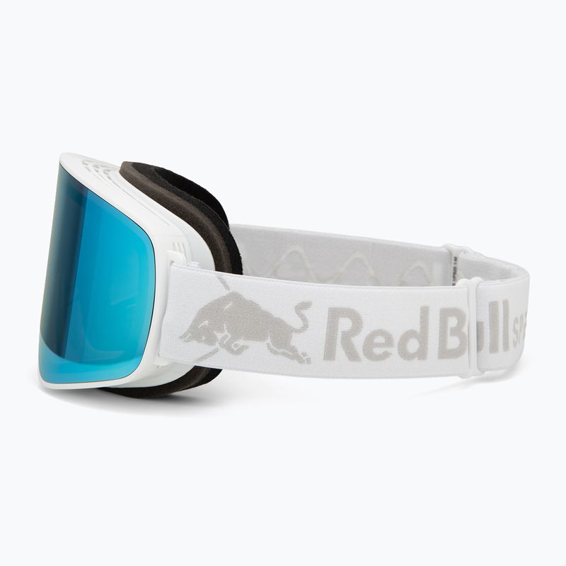 Lyžařské brýle Red Bull SPECT Rush white/ice blue snow/smoke with blue mirror 4