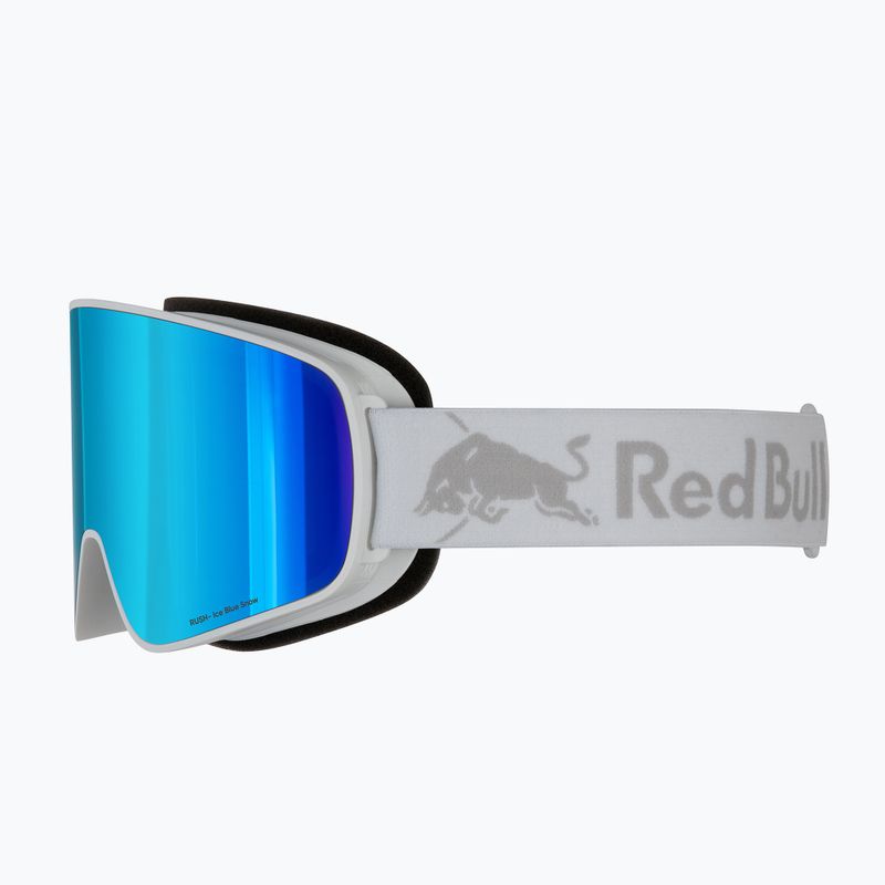 Lyžařské brýle Red Bull SPECT Rush white/ice blue snow/smoke with blue mirror