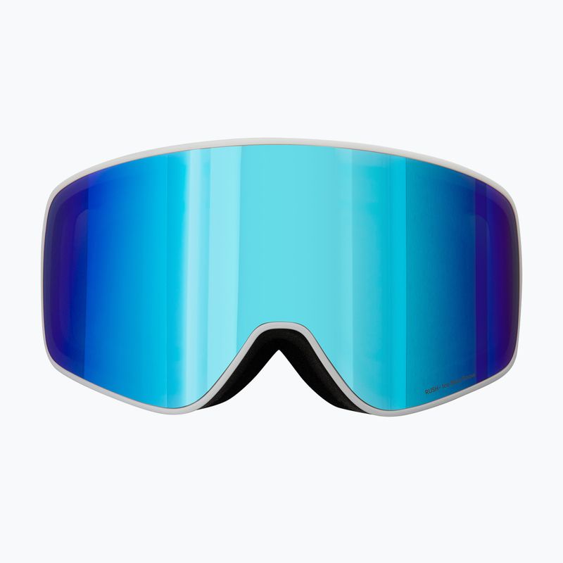 Lyžařské brýle Red Bull SPECT Rush white/ice blue snow/smoke with blue mirror 2