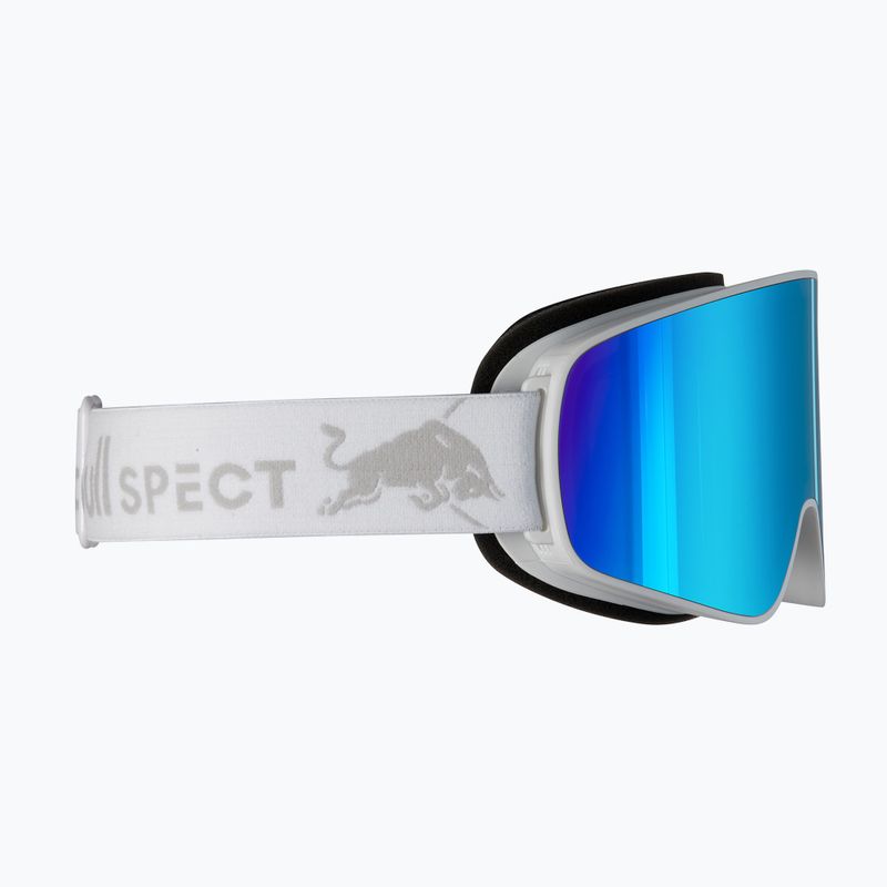 Lyžařské brýle Red Bull SPECT Rush white/ice blue snow/smoke with blue mirror 3