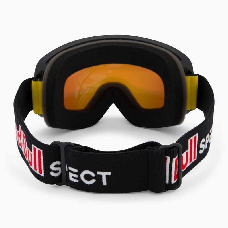 Lyžařské brýle Red Bull SPECT Rush black/red snow - orange with red mirror 3