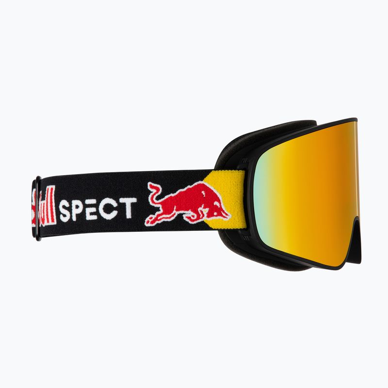 Lyžařské brýle Red Bull SPECT Rush black/red snow - orange with red mirror 5