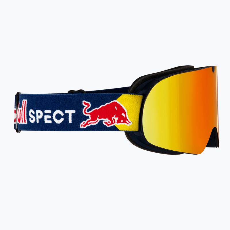 Lyžařské brýle Red Bull SPECT Rush matt blue/orange with red mirror 3