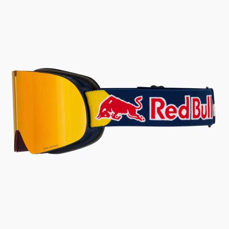 Lyžařské brýle Red Bull SPECT Rush matt blue/orange with red mirror 4