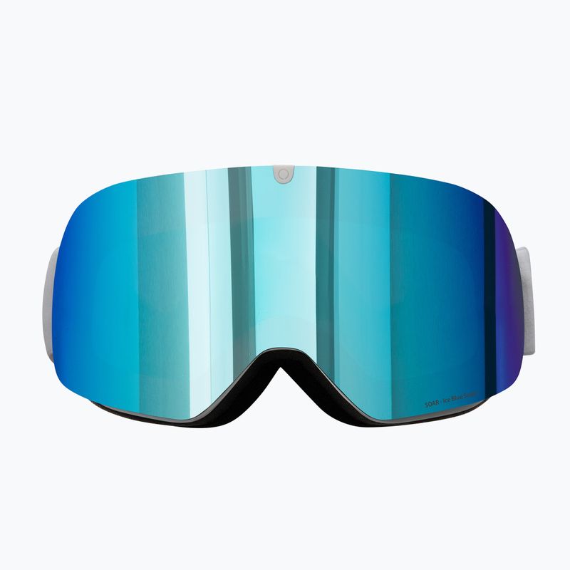 Lyžařské brýle Red Bull SPECT Soar white/ice blue snow/grey with ice blue mirror 2
