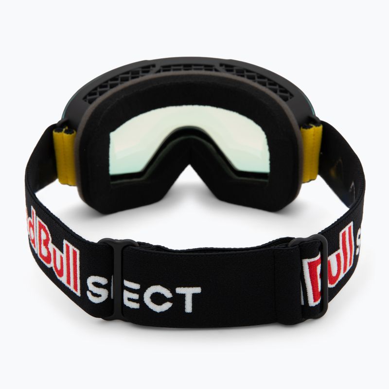 Lyžařské brýle Red Bull Spect Bent Photo matt black/brown with red chrome x 3