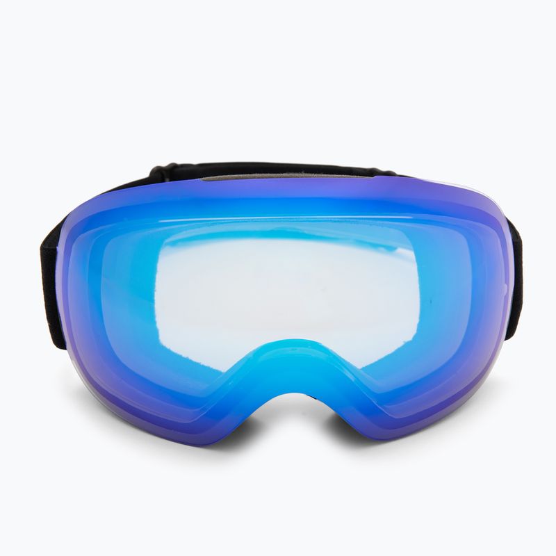 Lyžařské brýle Red Bull SPECT Bent Photo black/light blue with blue chrome x 2