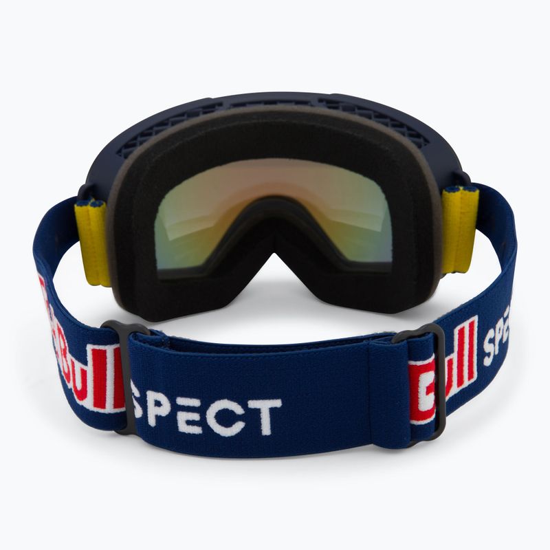 Lyžařské brýle Red Bull SPECT Bent blue/ice blue snow/smoke with blue mirro 3