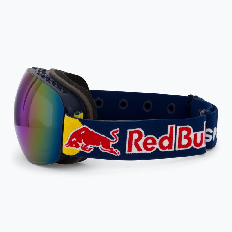 Lyžařské brýle Red Bull SPECT Bent blue/ice blue snow/smoke with blue mirro 4