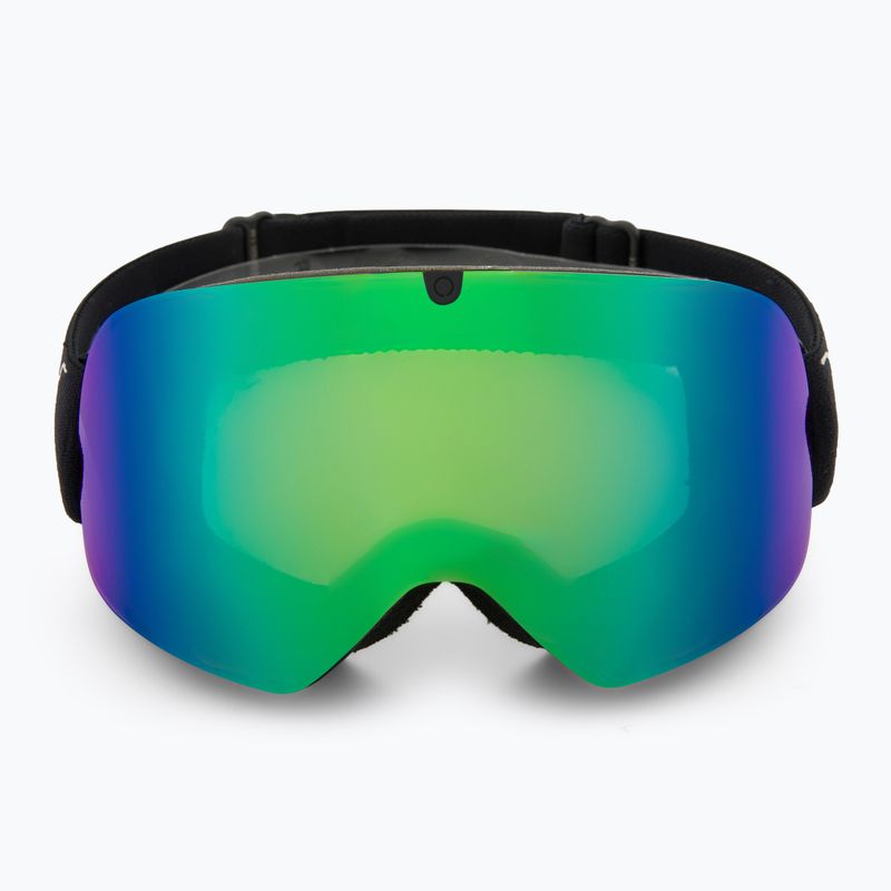 Lyžařské brýle Red Bull SPECT Rush matt black/brown with green mirror 2