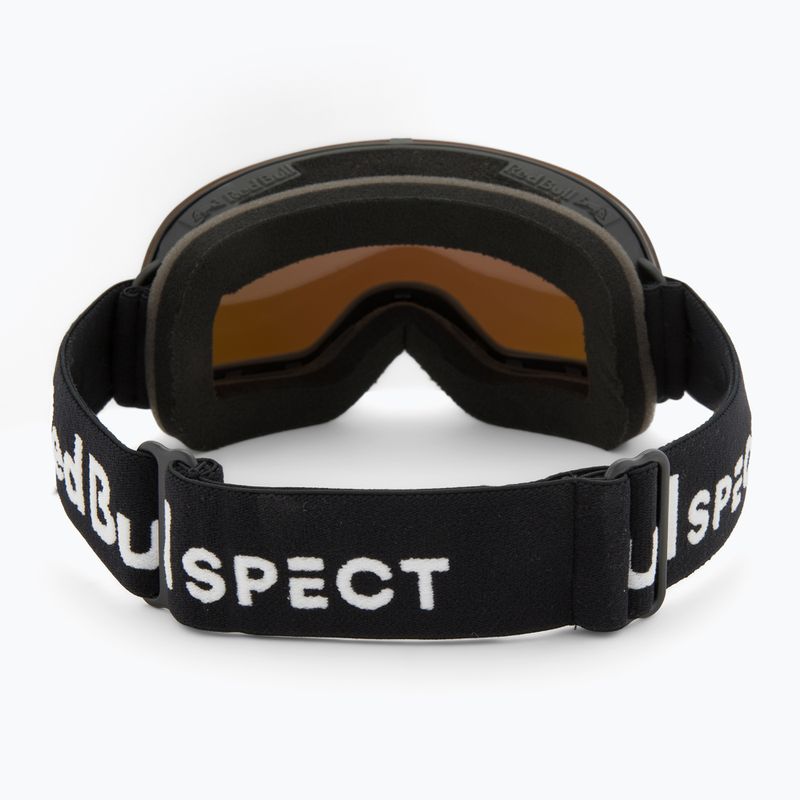 Lyžařské brýle Red Bull SPECT Rush matt black/brown with green mirror 3