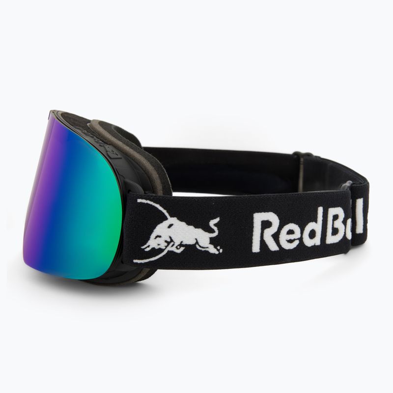 Lyžařské brýle Red Bull SPECT Rush matt black/brown with green mirror 4