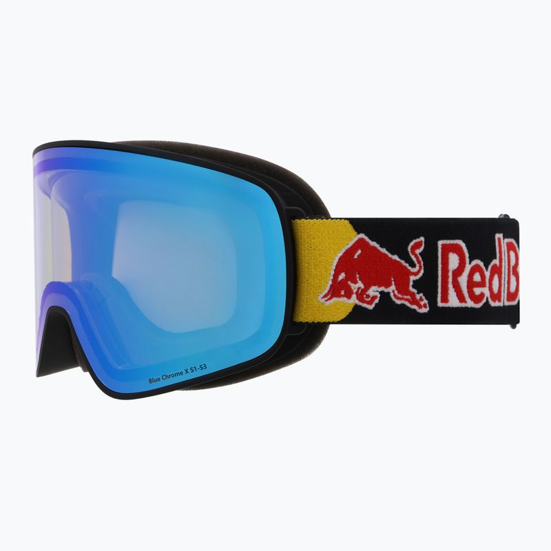 Lyžařské brýle Red Bull SPECT Rush Photo matte black/light blue with blue chrome X 2