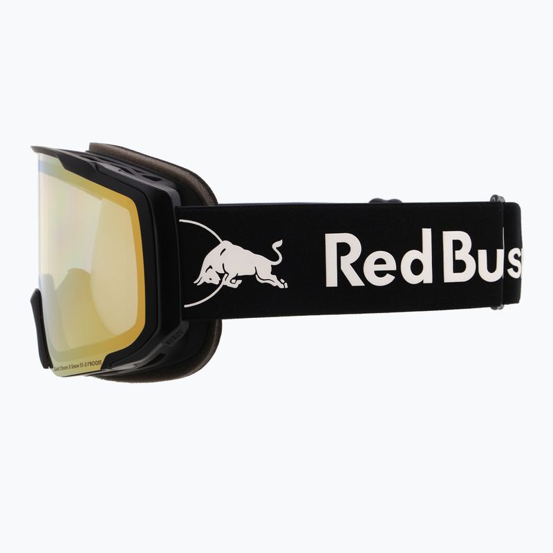 Lyžařské brýle Red Bull SPECT Jibb Photo matte black/brown with gold chrome x 8