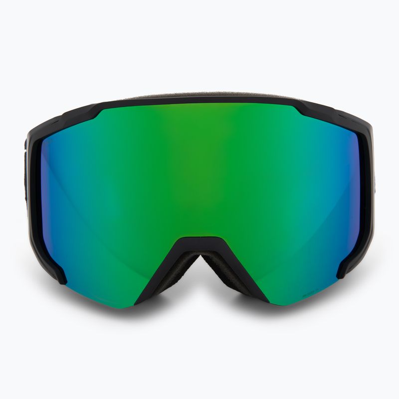 Brýle Red Bull SPECT Jibb matt black/brown with green mirror 2