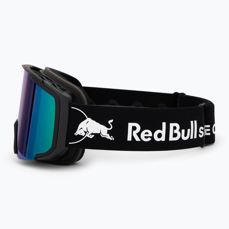 Brýle Red Bull SPECT Jibb matt black/brown with green mirror 4