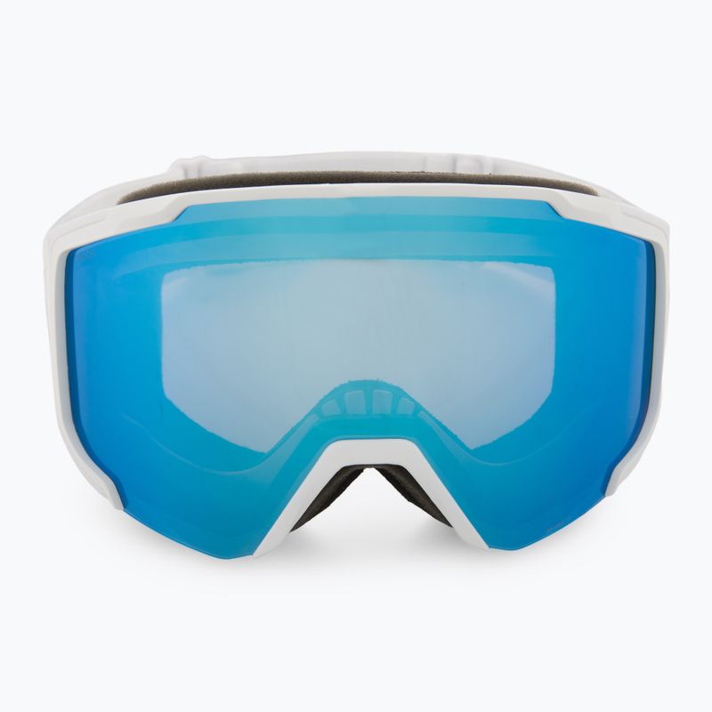 Lyžařské brýle Red Bull SPECT Jibb matt white/smoke with blue mirror 2