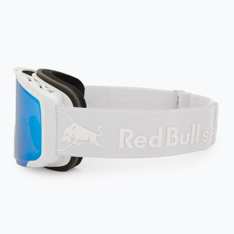 Lyžařské brýle Red Bull SPECT Jibb matt white/smoke with blue mirror 4