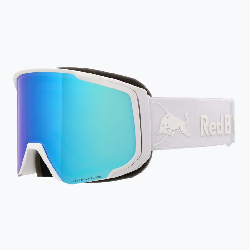 Lyžařské brýle Red Bull SPECT Jibb matt white/smoke with blue mirror 2