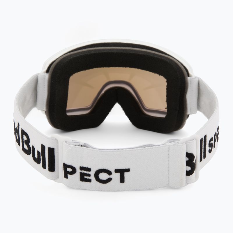 Lyžařské brýle Red Bull Spect Fink matt white/orange with purple mirror 3