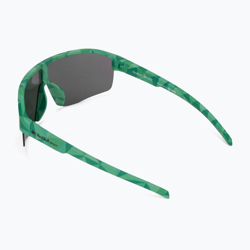 Sluneční brýle Red Bull SPECT Dundee matt turquoise pattern/smoke green-purple mirror 2