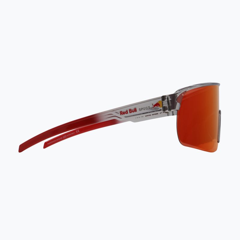 Sluneční brýle Red Bull SPECT Dakota light grey/brown with red-orange mirror 2