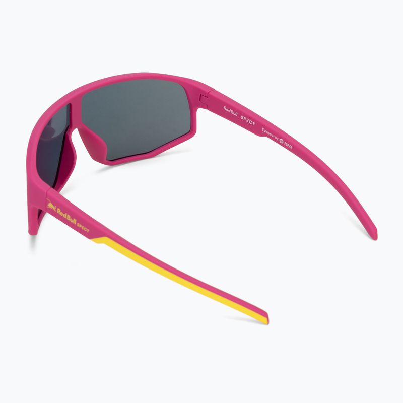 Sluneční brýle Red Bull SPECT Dash neon pink/smoke with pink-yellow mirror 2