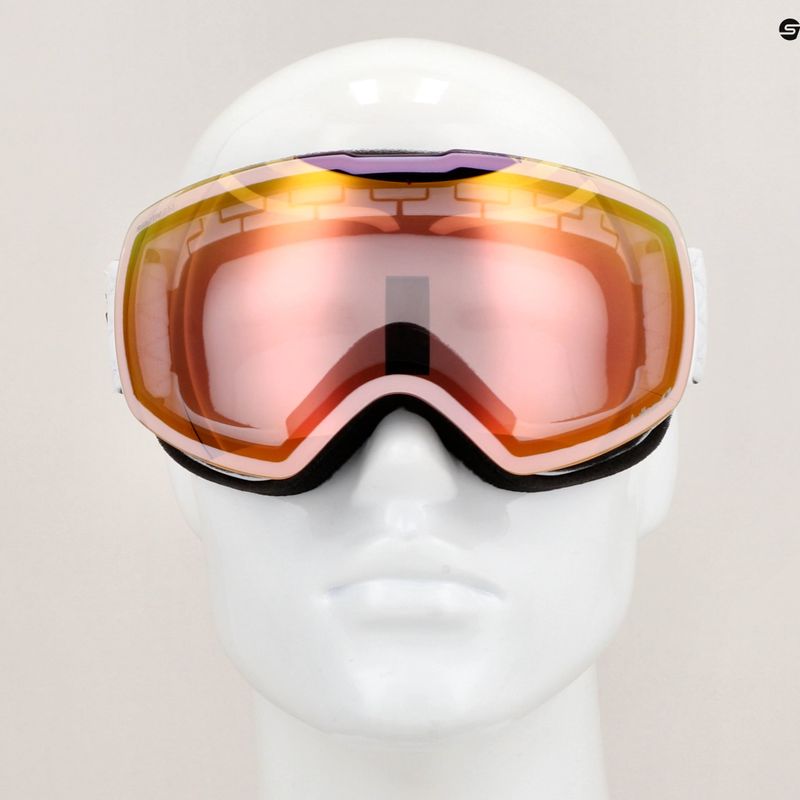 Lyžařské brýle  Julbo Shadow Reactiv High Contrast white/flash pink 8