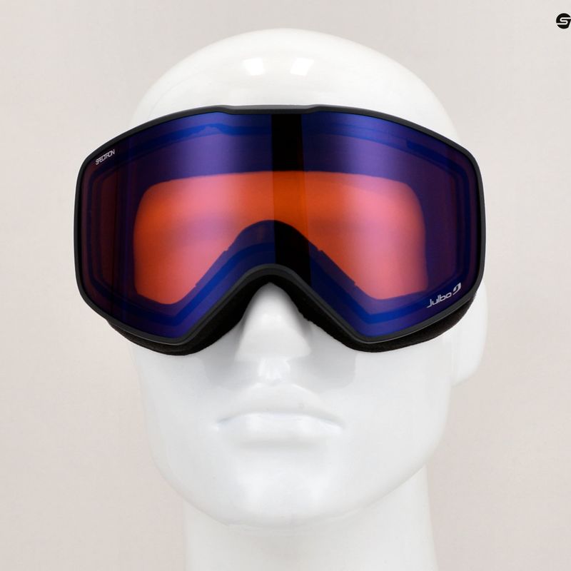Lyžařské brýle  Julbo Pulse black/goldange/flash blue 7