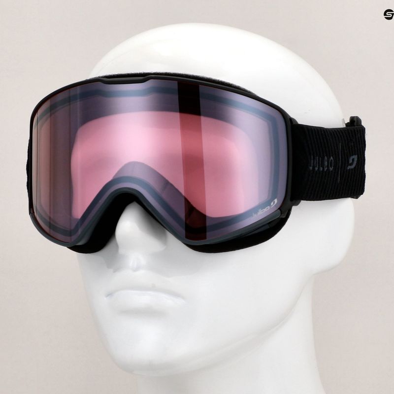 Lyžařské brýle Julbo Alpha black/pink/flash silver 7