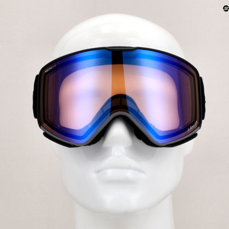 Lyžařské brýle  Julbo Quickshift Reactiv High Contrast black/grey/flash blue 7