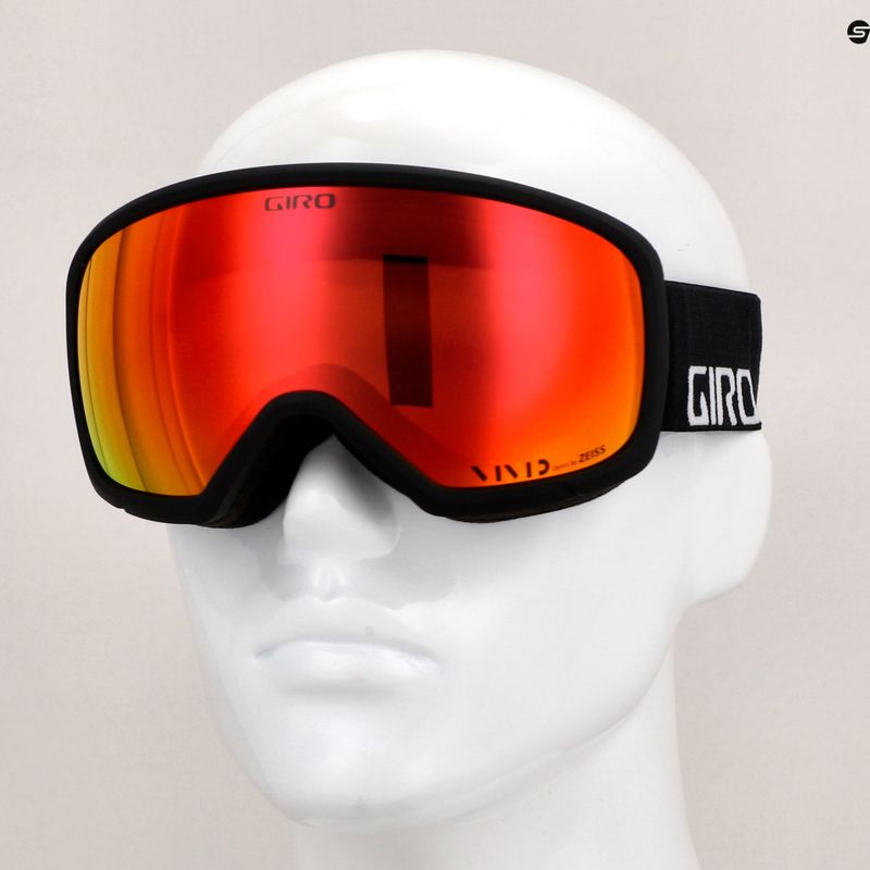 Lyžařské brýle Giro Ringo black wordmark/vivid ember 7