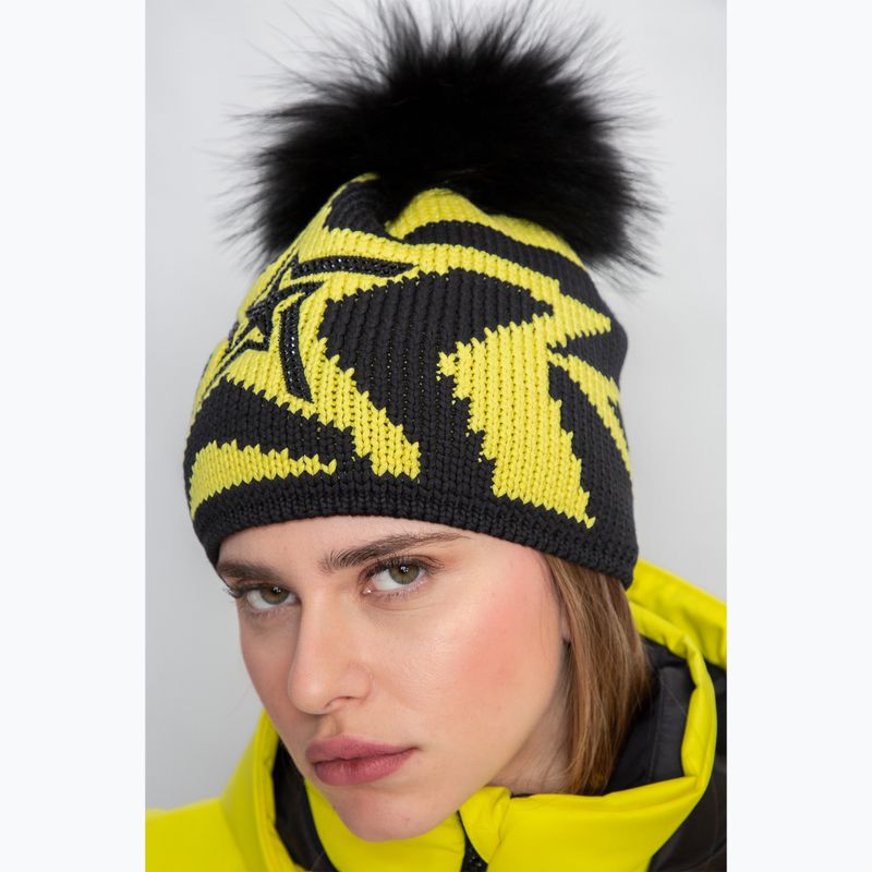 Dámská zimní čepice Sportalm Soffine m.P blazing yellow 9