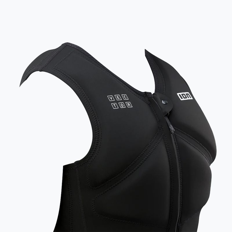 Pánská ochranná vesta ION Vector Amp Front Zip black 3