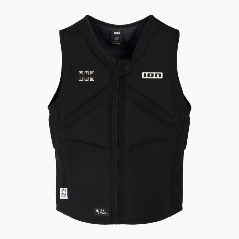 Pánská ochranná vesta ION Vector Core Front Zip 900 černá 48222-4165