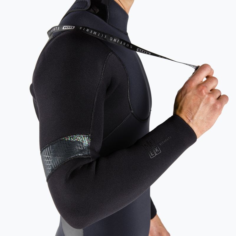 Pánský neopren   ION Seek Amp 5/4 Back Zip black 3