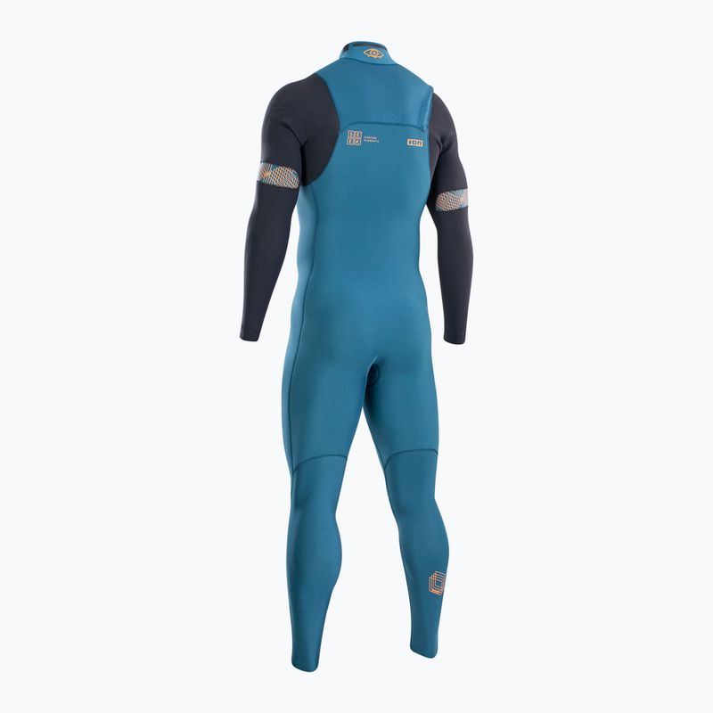 Pánský neopren   ION Seek Amp 5/4 Front Zip petrol 2