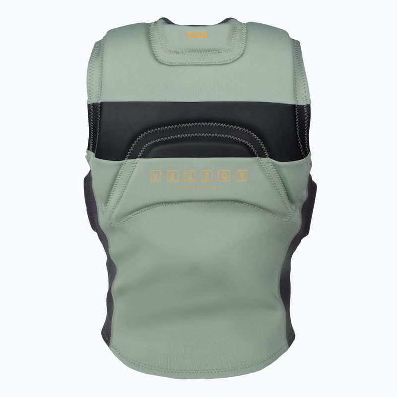 Pánská ochranná vesta ION Vector Amp Front Zip zelená 48222-4164 2