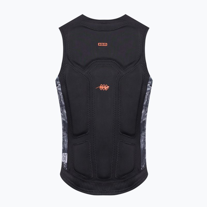 Dámská ochranná vesta ION Lunis Front Zip černá 48233-4168 2