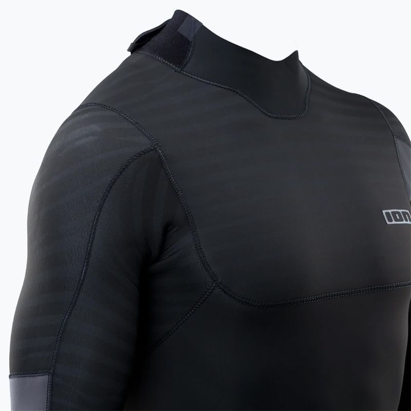 Pánský plavecký neopren ION Seek Core 5/4 Back Zip Foam Black 5