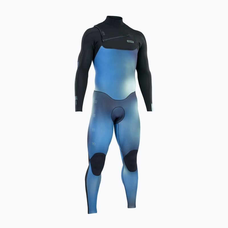 Pánský plavecký neopren ION Seek Core 3/2 Front Zip blue gradient