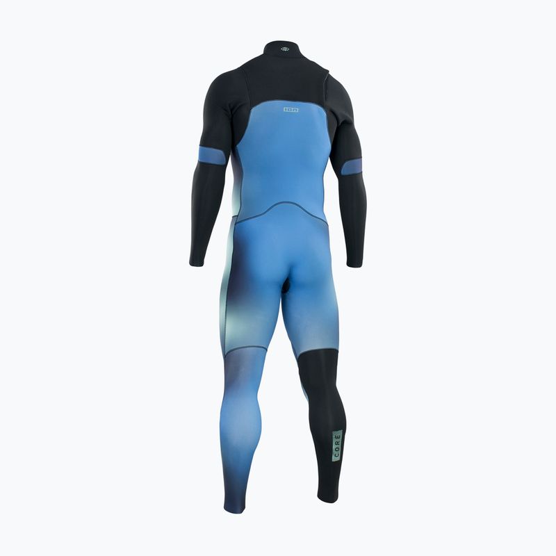 Pánský plavecký neopren ION Seek Core 3/2 Front Zip blue gradient 2