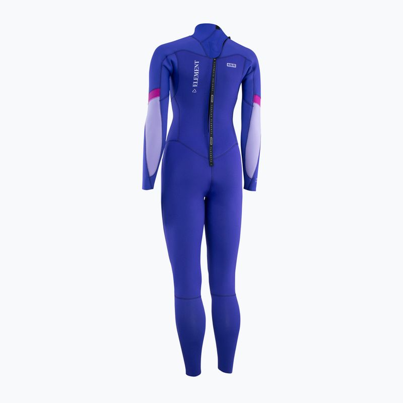 Dámský neopren   ION Element 5/4 Back Zip concord blue 2