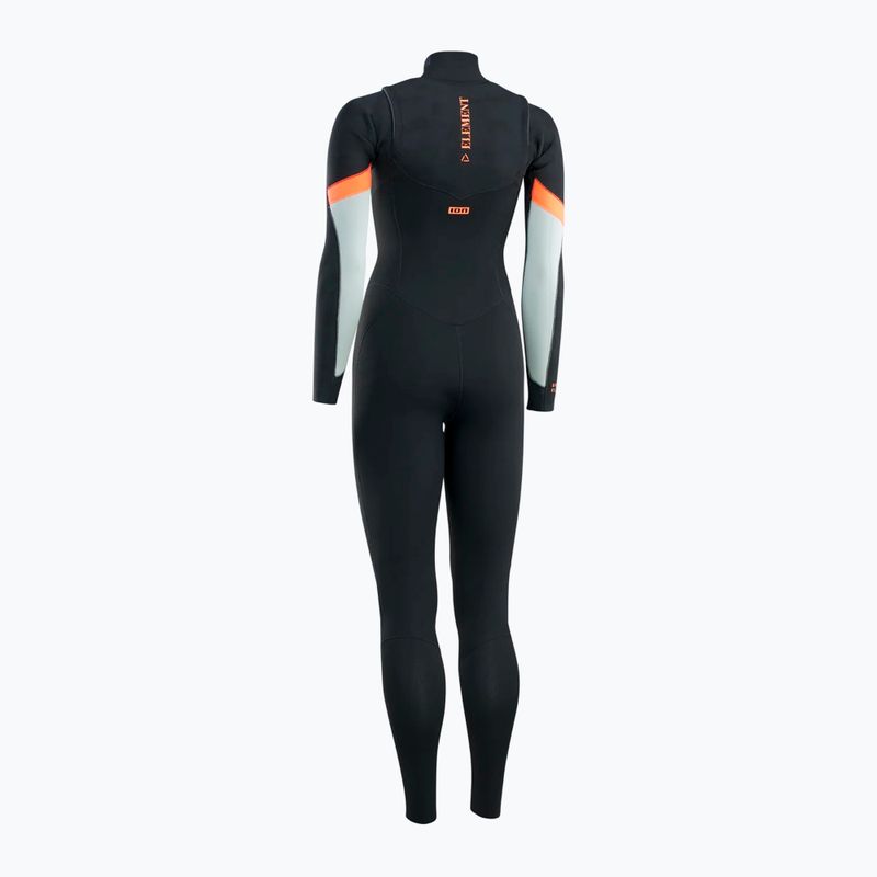 Dámský plavecký neopren ION Element 5/4 Front Zip black 2