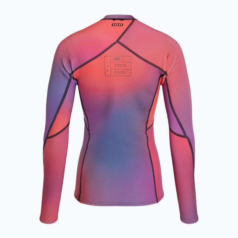 Dámský plavecký longsleeve ION Neo Top 2/2 pink gradient 2